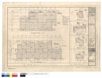 藏品(團體房屋頂平面圖、單、雙人房屋頂平面圖、各類窗台大樣)的圖片