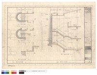 藏品(樓梯平面、剖面詳圖)的圖片
