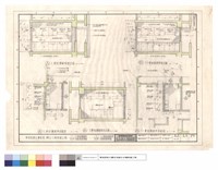 藏品(前棟七樓及後棟六、七樓廚房平、剖面圖)的圖片