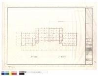 藏品(左側第壹層結構平面、右側地下層結構平面)的圖片