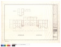 藏品(左側屋頂層結構平面、右側第拾貳層結構平面)的圖片