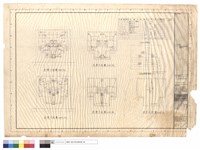 藏品(A1~68壹、貳樓電燈、插座、動力配線圖、屋頂電燈配線圖、開關箱接線圖、負載表)的圖片