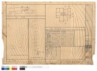 藏品(位置圖、地籍圖、現況圖、墻剖面、索引圖、室內粉刷表)的圖片