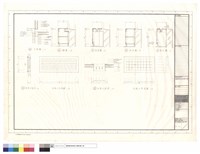 藏品(出風口剖面及平面圖、回風口剖面及立面圖、大樣圖、剖面、剖面圖)的圖片