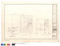藏品(給水消防撒水系統地下壹層,壹層平面配置圖)的圖片