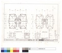 藏品(E棟貳層～屋頂層及突出物結構平面圖)的圖片