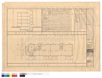 藏品(地下室平面圖、剖面圖、室內粉刷表)的圖片