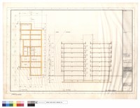 藏品(筏基平面圖、總剖面圖)的圖片