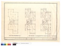 藏品(地下層,壹層及貳～柒層火警警報擴音電話,綜合電視天線對講機設備配線配管平面圖)的圖片