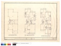 藏品(地下層,壹層,貳～柒層給水消防設備配管平面圖)的圖片