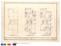 藏品(地下層,壹層,貳～柒層排水通氣設備配管平面圖)的圖片