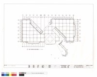 藏品(伍層PC帷幕牆分割平面及鐵件位置圖)的圖片