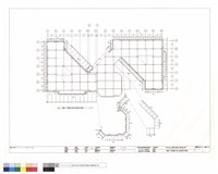 藏品(陸層PC帷幕牆分割平面及鐵件位置圖)的圖片