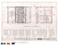 藏品(參～伍層樓梯,電梯,廁所平面圖)的圖片