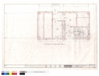 藏品(屋頂壹層樓梯,排煙機房平面圖)的圖片