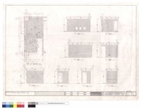 藏品(地下一層廁所平面立面圖(國際會議廳))的圖片