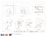 藏品(乙樓梯平、剖面詳圖)的圖片