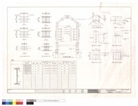 藏品(屋頂鋼架接合圖(2)、屋頂鐘塔結構圖)的圖片