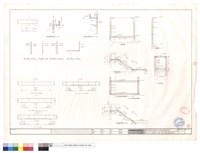 藏品(貳層至屋頂層梁配筋(二)牆、水箱、樓梯、車道配筋圖)的圖片