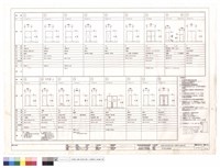 藏品(門立面五金數量表)的圖片