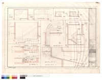 藏品(屋頂層樓梯、摩托車坡道、地下室排水溝及室外樓梯詳圖)的圖片