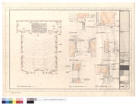 藏品(成功堂牆面裝修平面、剖面詳圖)的圖片