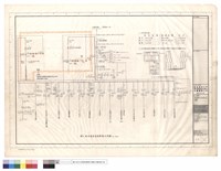 藏品(總配電室供電單線系統圖)的圖片