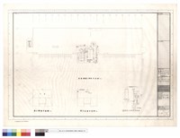 藏品(屋頂層電燈插座平面圖,障礙燈控制箱接線圖)的圖片