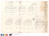 藏品(A型別墅門窗立面圖(一))的圖片