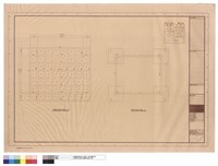 藏品(屋頂結構平面圖、基礎結構平面圖)的圖片