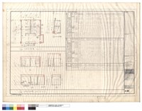 藏品(浴廁平面、剖立面圖、浴廁設備數量表)的圖片