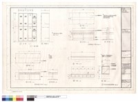 藏品(六連衣櫥、消毒區工作桌及兒科加護病房置物架詳圖)的圖片