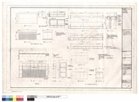藏品(剖面,立面,平面,側立面、中醫配藥台、內立面、血液檢查中央桌)的圖片