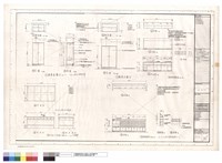 藏品(平面,內平面,立面,剖面、病房衣櫃