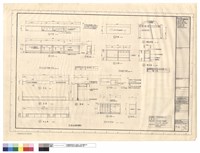 藏品(內立面,立面,側立面,平面,剖面、採血採尿櫃枱、牙科工作枱、洗滌室不锈鋼工作枱、收發工作桌、擱板詳圖)的圖片