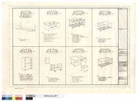 藏品(油煙罩、瓦斯爐杜、瓦斯爐灶(強力型)、單連水槽、存放櫥、U型推車、殘菜處理槽(含車))的圖片