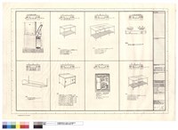 藏品(洗滌機率日本製)、滴水台、雙連水槽、瓦斯爐(家庭用)、油煙罩、工作櫥台、冰箱、單連水槽)的圖片