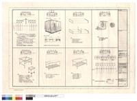 藏品(瓦斯自動切替裝置、冷凍(冷藏)庫、風管、多翼式風車、殘菜處理槽(含車)、單連水槽、爐台架、瓦斯桶固定理環)的圖片