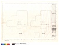 藏品(屋頂給水,排水平面圖)的圖片
