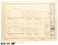 藏品(各拱門立面、剖面詳圖)的圖片