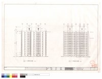 藏品(F,G棟東向,南向立面圖)的圖片