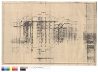藏品(壹樓照明杆座配置圖,舞台燈光配置平面圖)的圖片