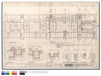 藏品(第二層平面圖, 排水溝, 陰井, 鑄鐵蓋詳圖)的圖片