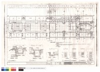 藏品(第二層平面圖, 排水溝, 陰井, 鑄鐵蓋詳圖)的圖片