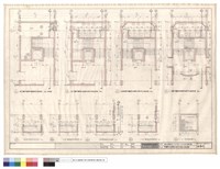 藏品(甲樓梯(電梯間)及廁所平面.立面圖)的圖片