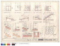 藏品(廁所平面.立面詳圖, 階梯剖面詳圖)的圖片
