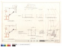 藏品(後側化糞池取消後剖面詳圖.正向.側向.背向立面圖,後側增設通道剖面詳圖,後側增設入口門扇詳圖.剖面詳圖)的圖片