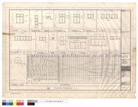 藏品(窗立面詳圖,門窗數量五金表)的圖片