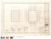 藏品(演講堂吸音板詳圖及天花平面圖)的圖片