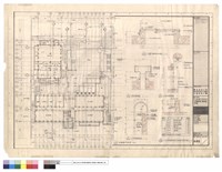 藏品(地面層平面圖及集水箱蓋板,鐵爬梯詳圖)的圖片